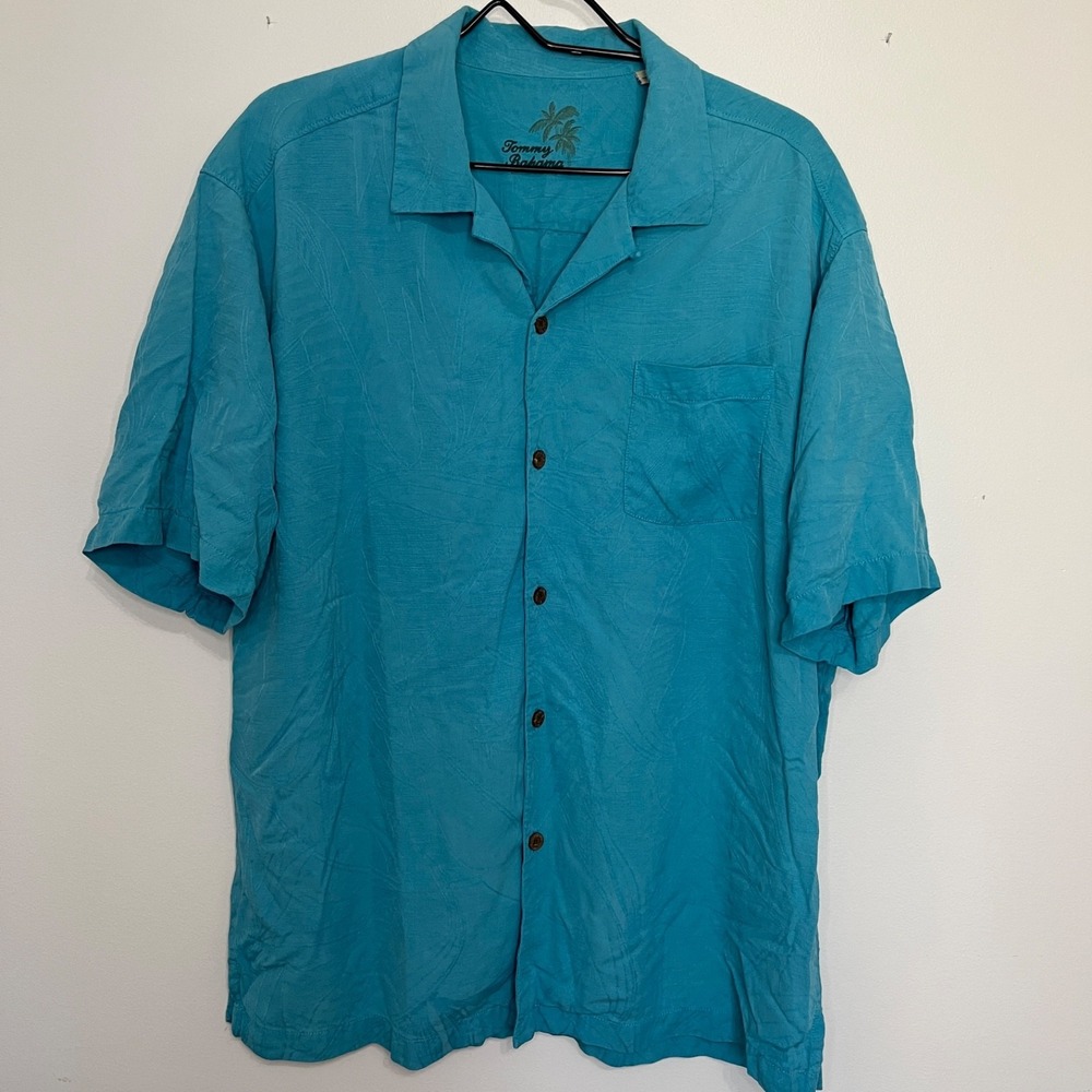 Men's Tommy Bahama Silk Shirt, Coastal, Vacation, Tropical